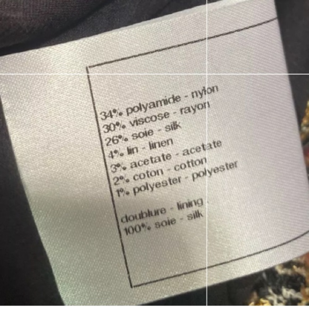 CHANEL 11C BLK/MULTI COLOUR LESAGE TWEED JACKET 6 - Picture 12 of 14
